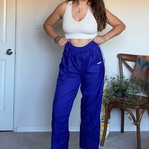 adidas nylon track pants